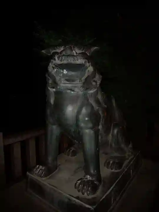 三吉神社の狛犬