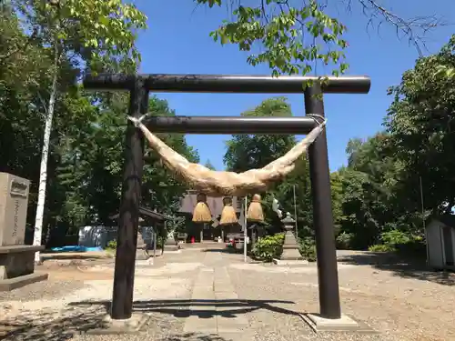 愛國神社の鳥居