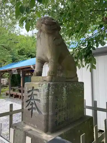 走水神社の狛犬