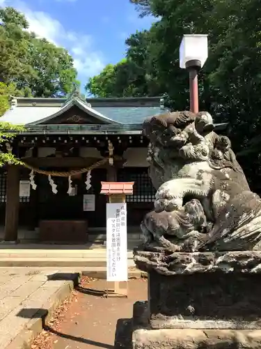 熊野神社の狛犬