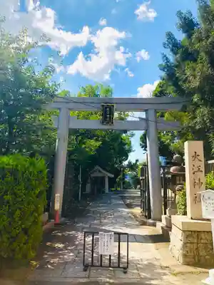 大江神社の鳥居