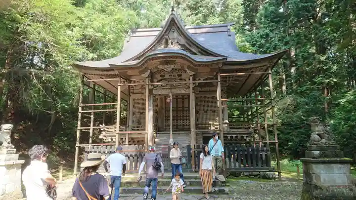 平泉寺白山神社の本殿・本堂