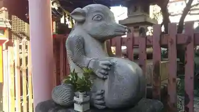 柳森神社の狛犬