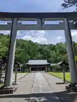 山梨縣護國神社の鳥居