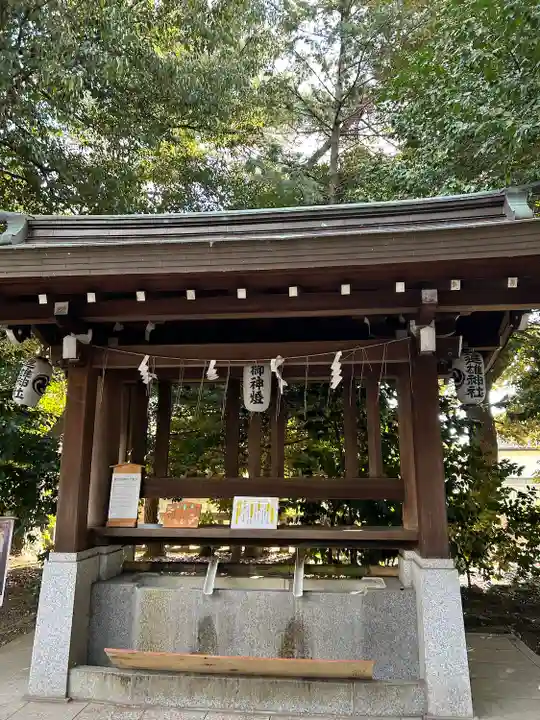 進雄神社の手水舎