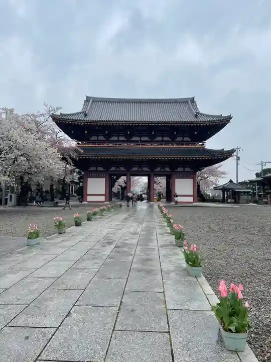 池上本門寺の山門・神門