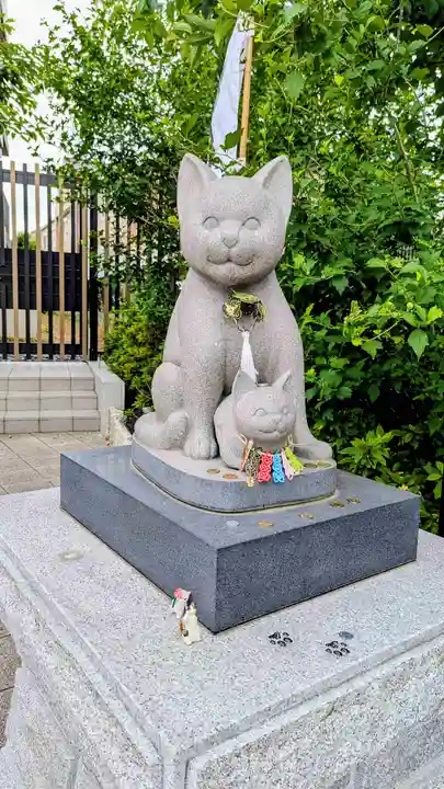 駒込妙義神社の狛犬