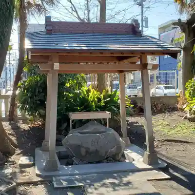 伊河麻神社の手水舎