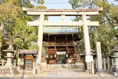 御霊神社(上御霊神社)の鳥居