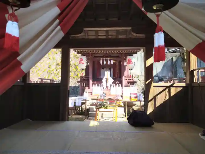 荒胡子神社の本殿・本堂