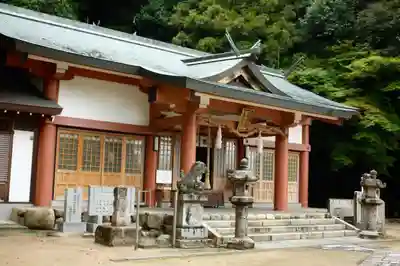 有間神社の本殿・本堂