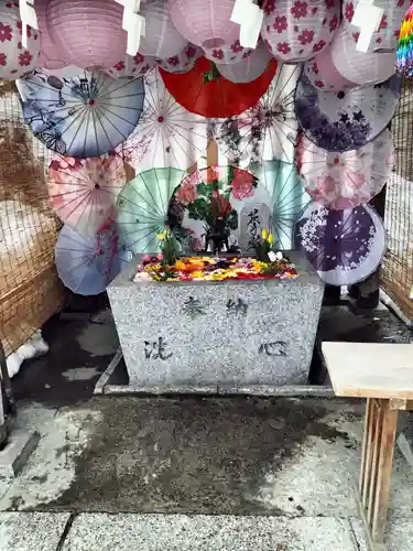 札幌諏訪神社の手水