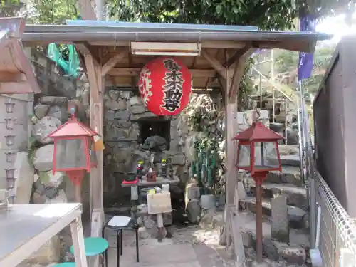 亀の水不動尊・梅香庵(木食寺)跡(京都府)