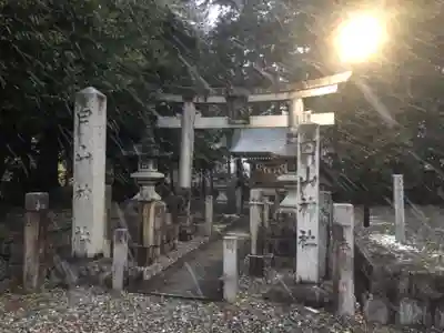 阿志都彌神社・行過天満宮の末社・摂社