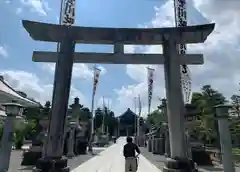 豊川閣　妙厳寺の鳥居