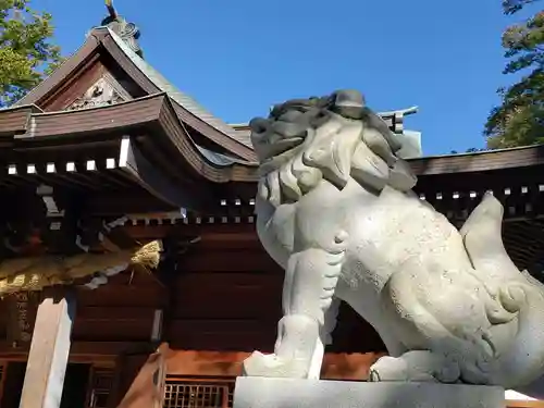 松任金剣宮の狛犬