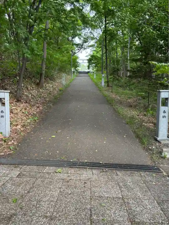 鷹栖神社の景色