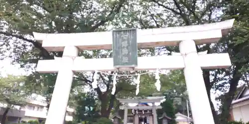 七郷神社の鳥居