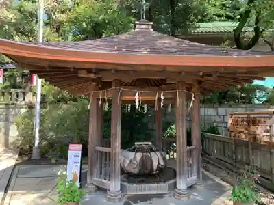 五條天神社の手水舎