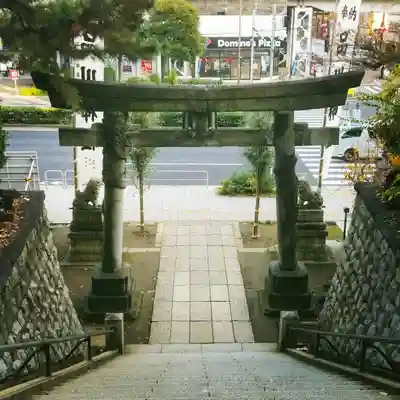 品川神社の鳥居