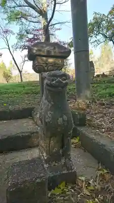 八幡神社の狛犬