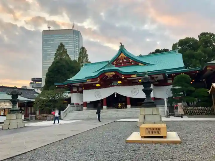 日枝神社の本殿・本堂