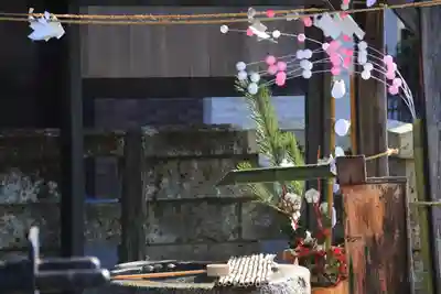 阿邪訶根神社の手水舎