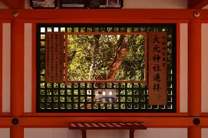 宇佐神宮の末社・摂社