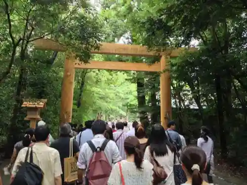 伊勢神宮外宮（豊受大神宮）の鳥居