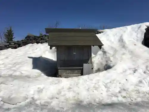 山家神社奥宮の本殿