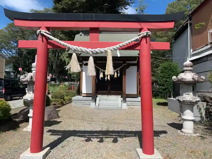 小室浅間神社の鳥居