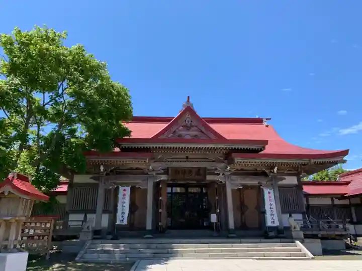 釧路一之宮 厳島神社の本殿・本堂