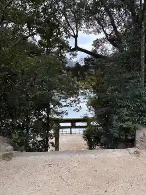 波豆八幡神社の鳥居