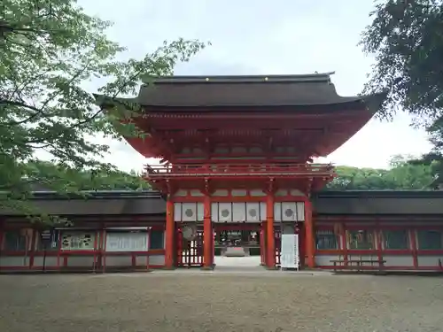 賀茂御祖神社（下鴨神社）の山門