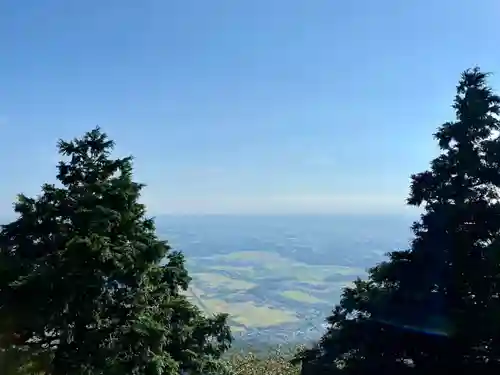 筑波山神社 男体山御本殿の景色