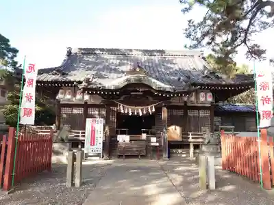 手筒花火発祥の地 吉田神社の本殿・本堂
