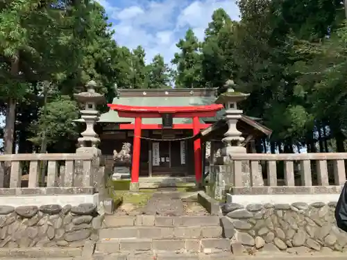 中野谷神社の鳥居