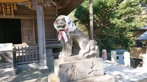 小動神社の狛犬