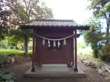 織田神社の本殿・本堂