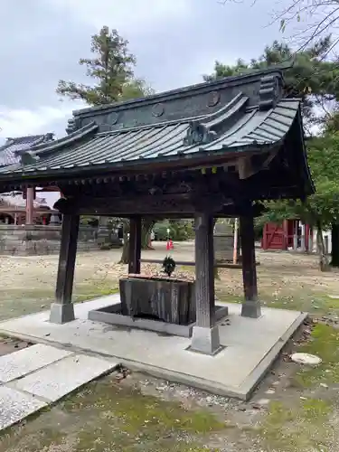 総願寺の手水舎
