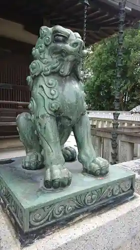 諏訪神社の狛犬