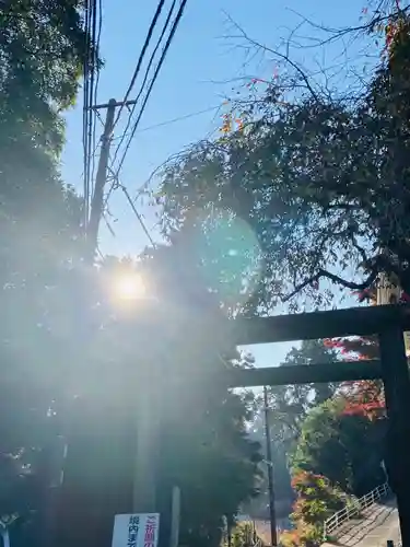 太平山神社の鳥居