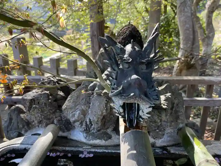 大原神社の手水舎