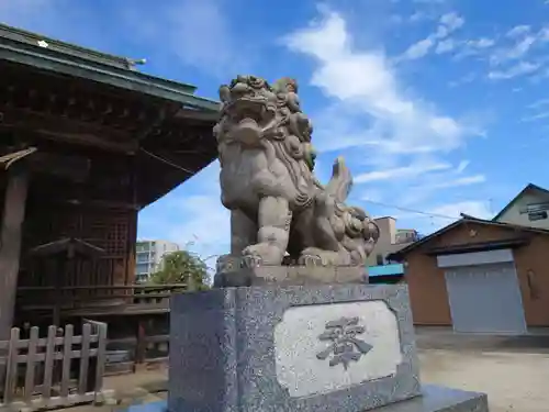 菅原神社の狛犬