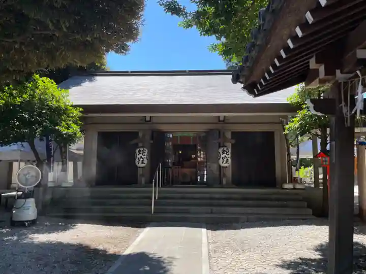 蛇窪神社の本殿・本堂