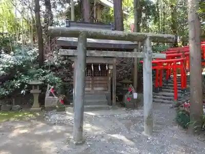 白笹稲荷神社の末社・摂社