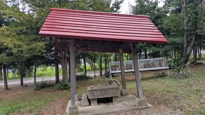 瓜幕神社の手水舎