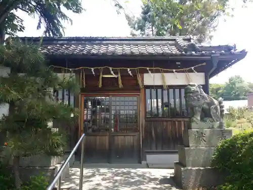 飛鳥戸神社の本殿