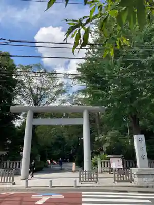阿佐ヶ谷神明宮の鳥居
