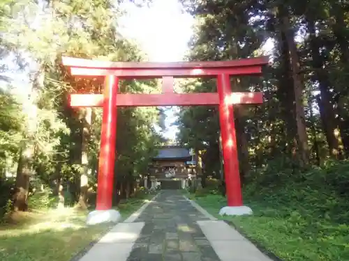 蒼柴神社の鳥居